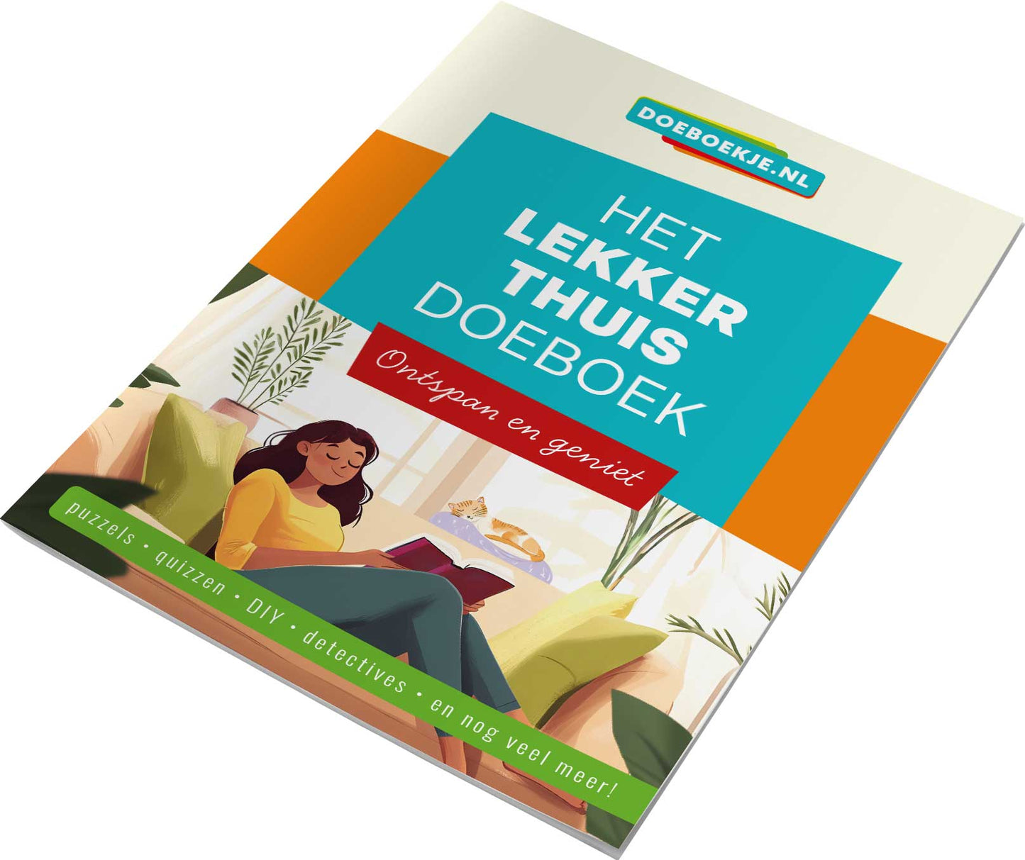 Lekker Thuis Doeboek (nieuwe cover) | voor volwassenen