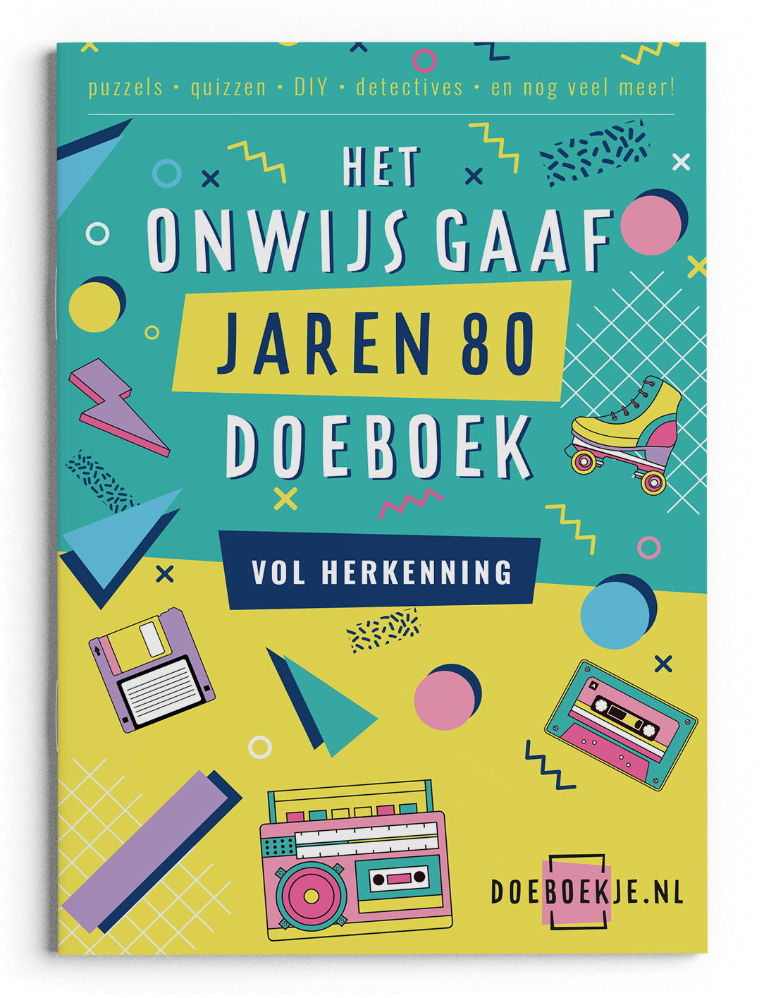 Onwijs Gaaf Jaren 80 Doeboek | voor volwassenen