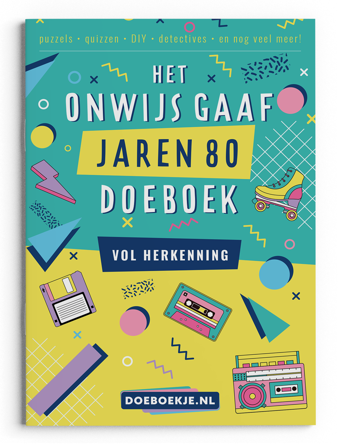 Onwijs Gaaf Jaren 80 Doeboek - heerlijk herkenbaar | voor
