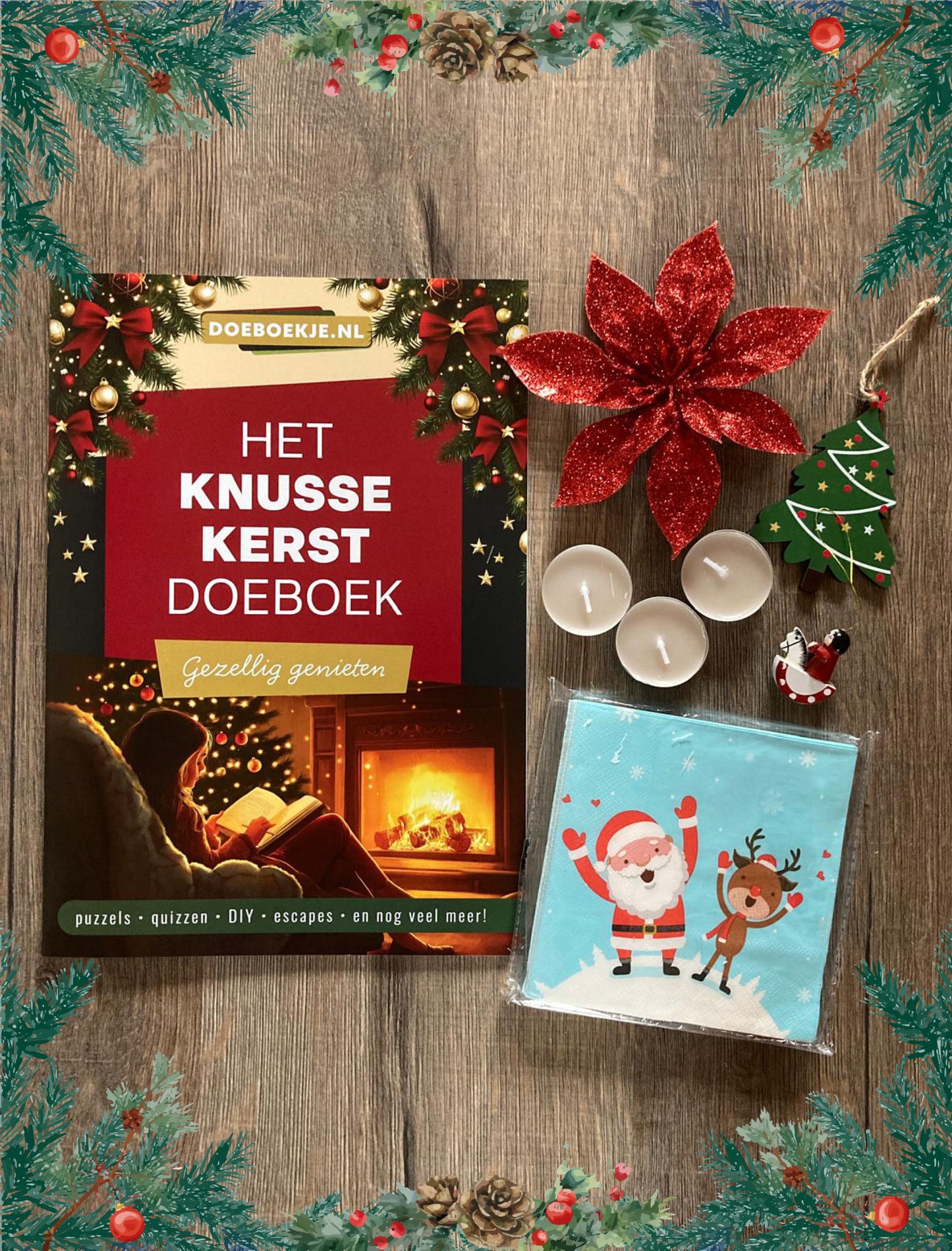 Gezellige Kerst cadeaupakket 3 | voor volwassenen