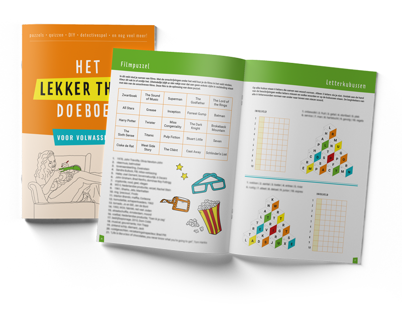 Lekker Thuis Doeboek | voor volwassenen