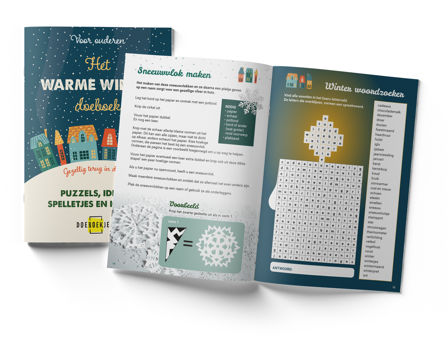 Warme Winter Doeboek | voor ouderen