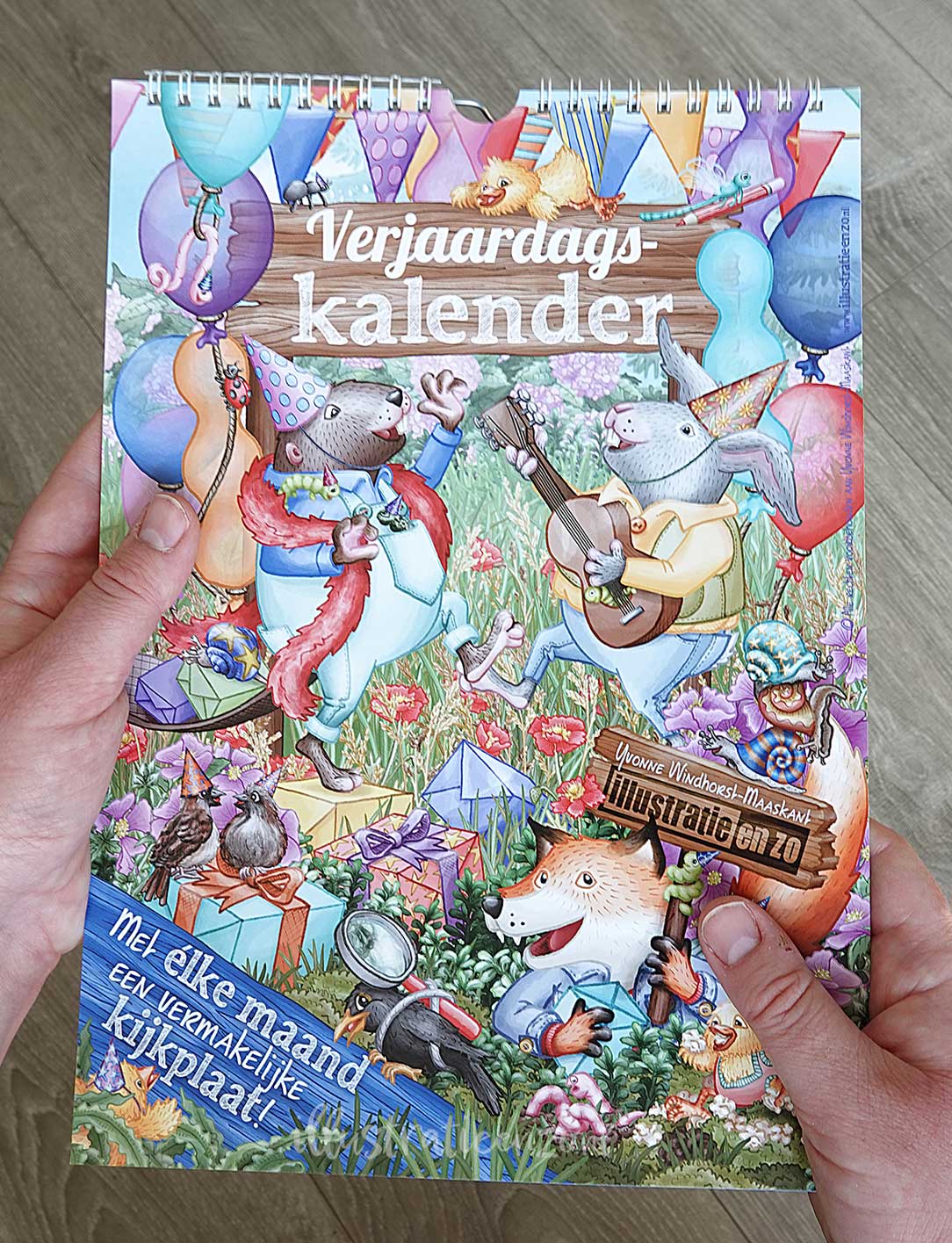 Verjaardagskalender | Illustratie en Zo
