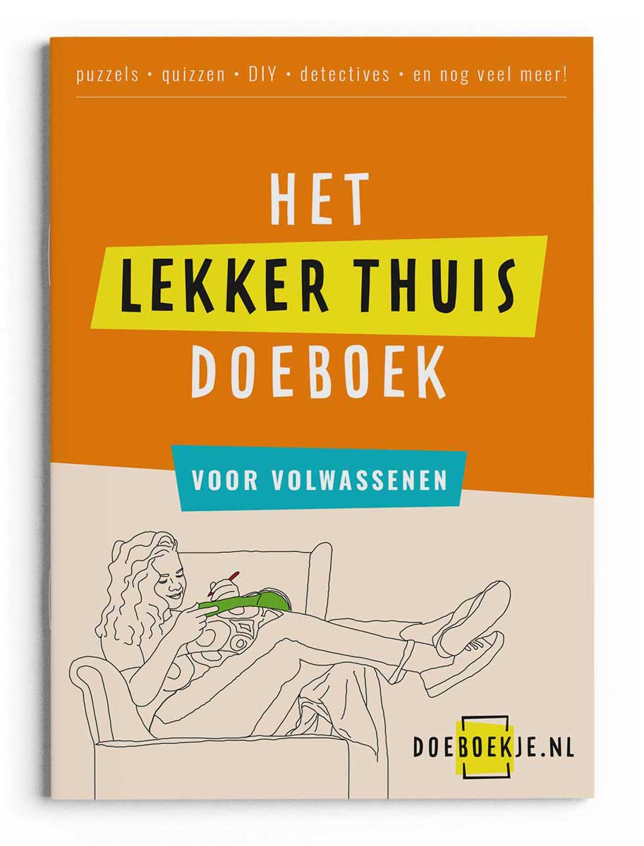 Lekker Thuis Doeboek | voor volwassenen