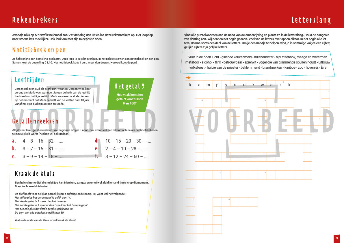 UITVERKOOP Lekker Thuis Doeboek (4e druk) | voor volwassenen