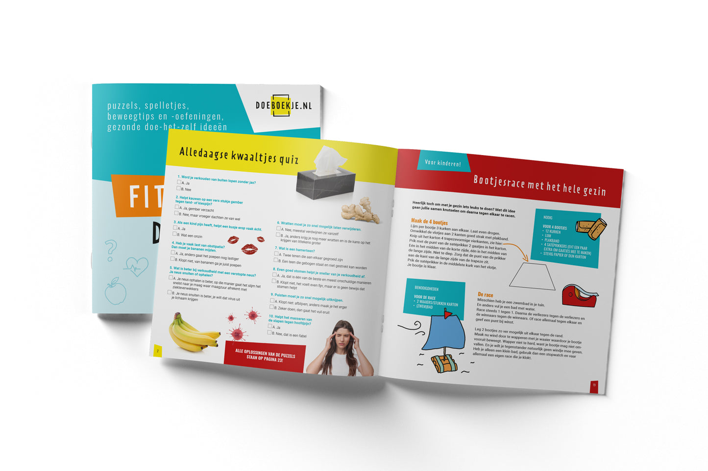 Fit & Vitaal Doeboek | voor jong en oud