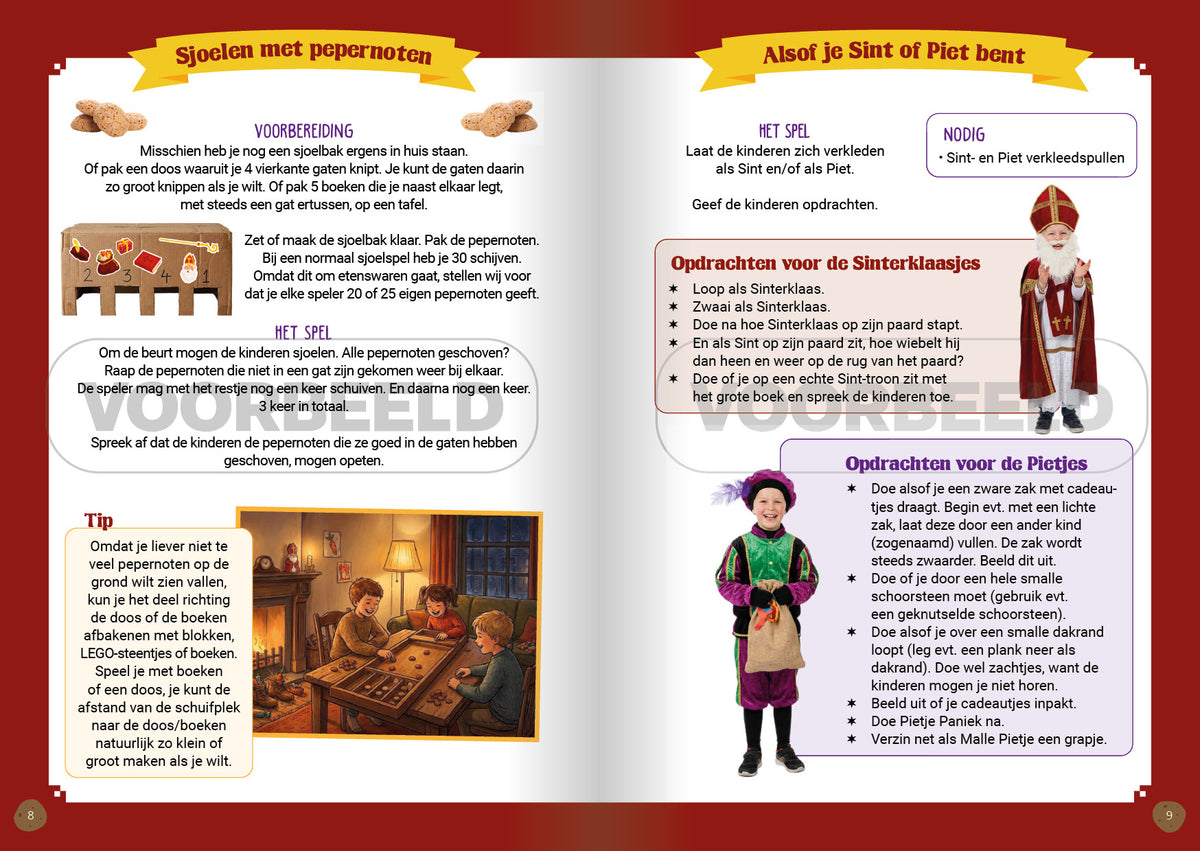 Sinterklaas Doeboek vol ideeën | voor ouders