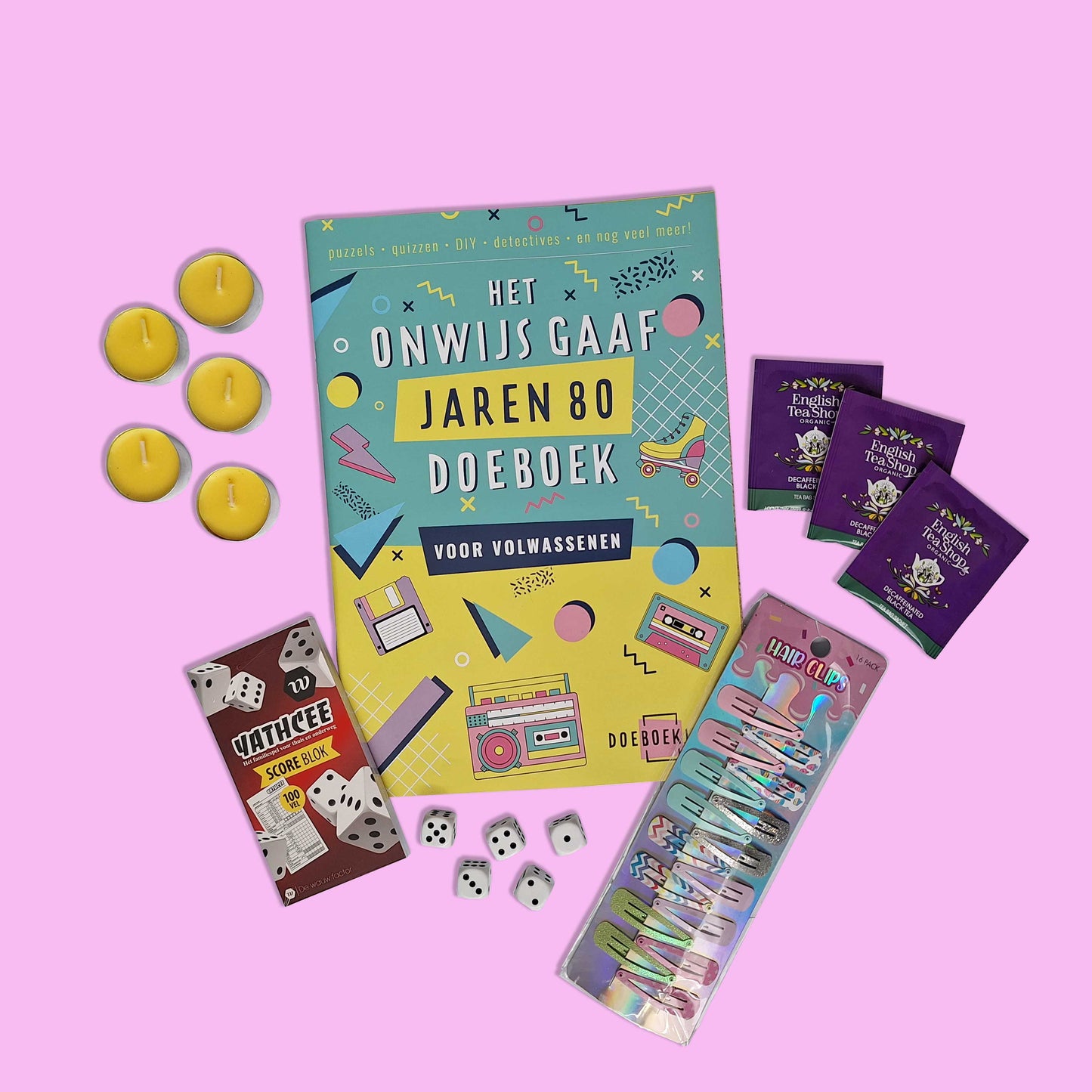 Jaren 80 cadeaupakket 10 | voor volwassenen