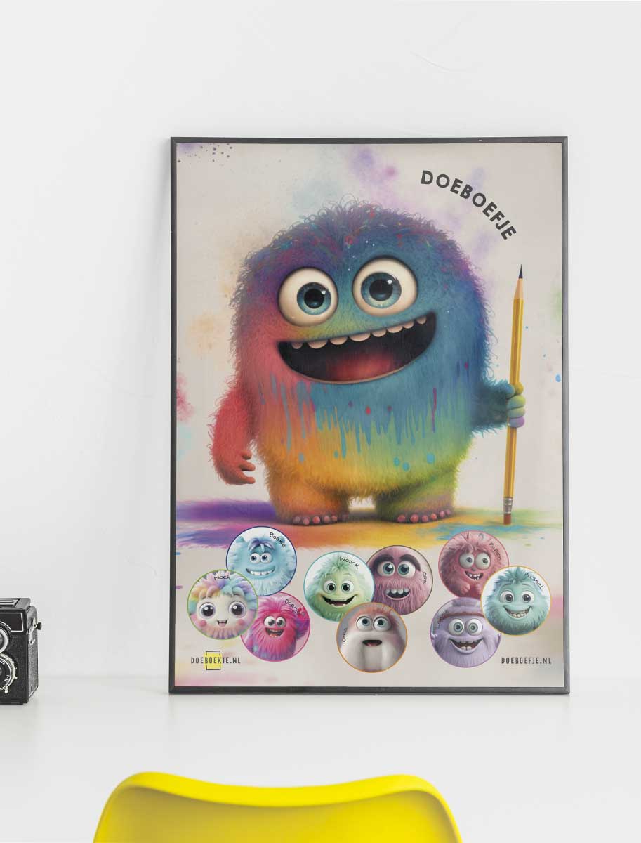 Doeboefjes Poster A3