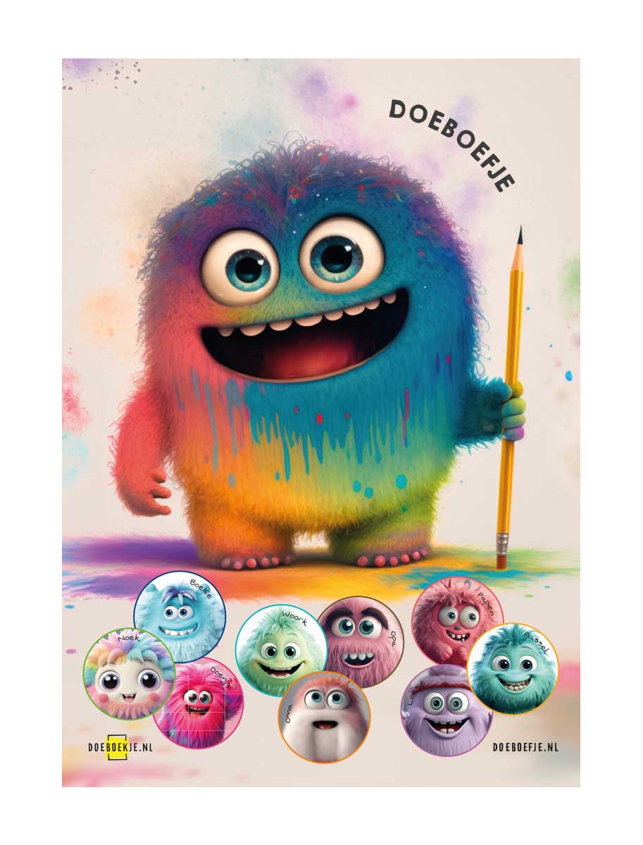 Doeboefjes Poster A3