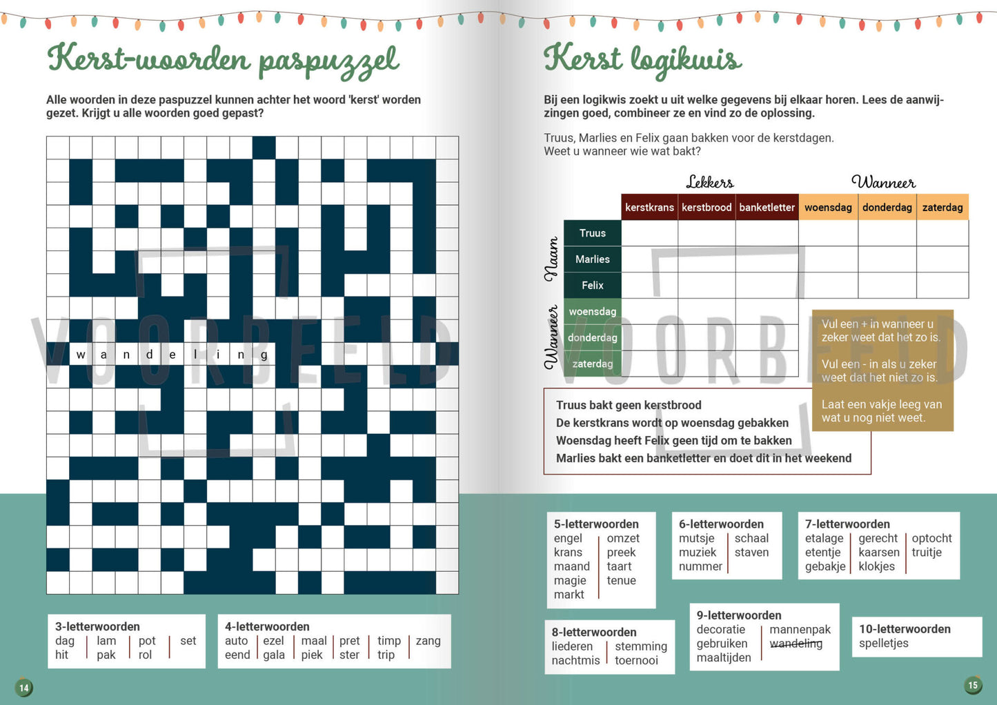 Fijne Kerst Doeboek | voor ouderen