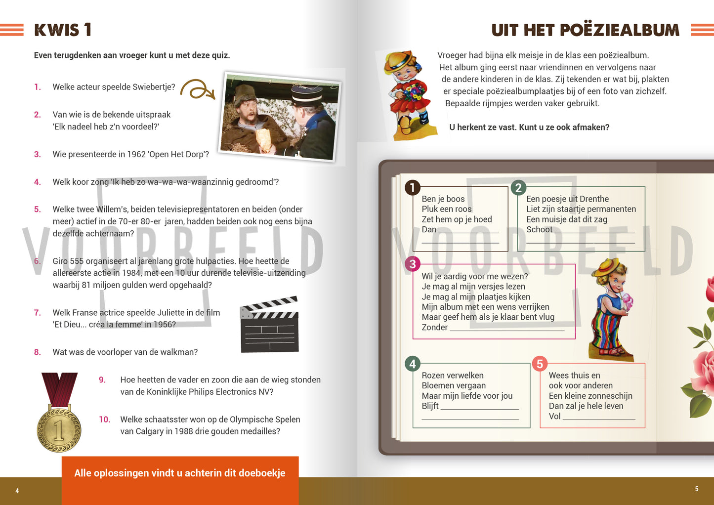 Terug in de Tijd tot Nu Doeboek | voor oudere senioren