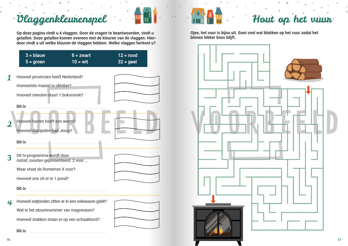 Warme Winter Doeboek | voor oudere senioren