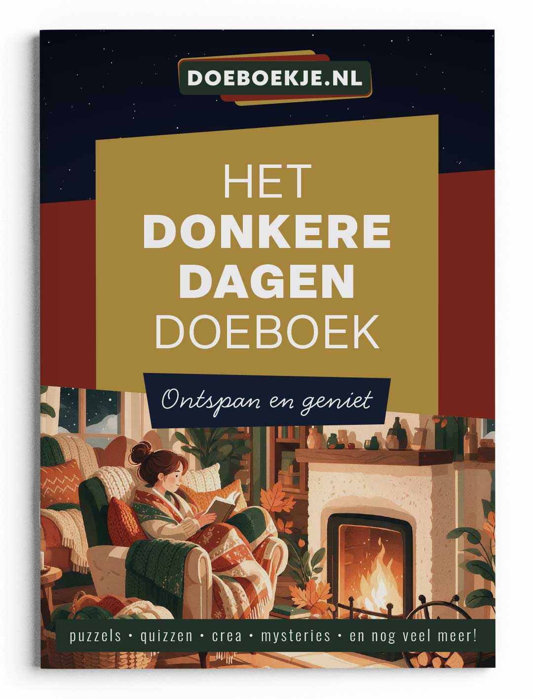 Het Donkere Dagen Doeboek | voor volwassenen