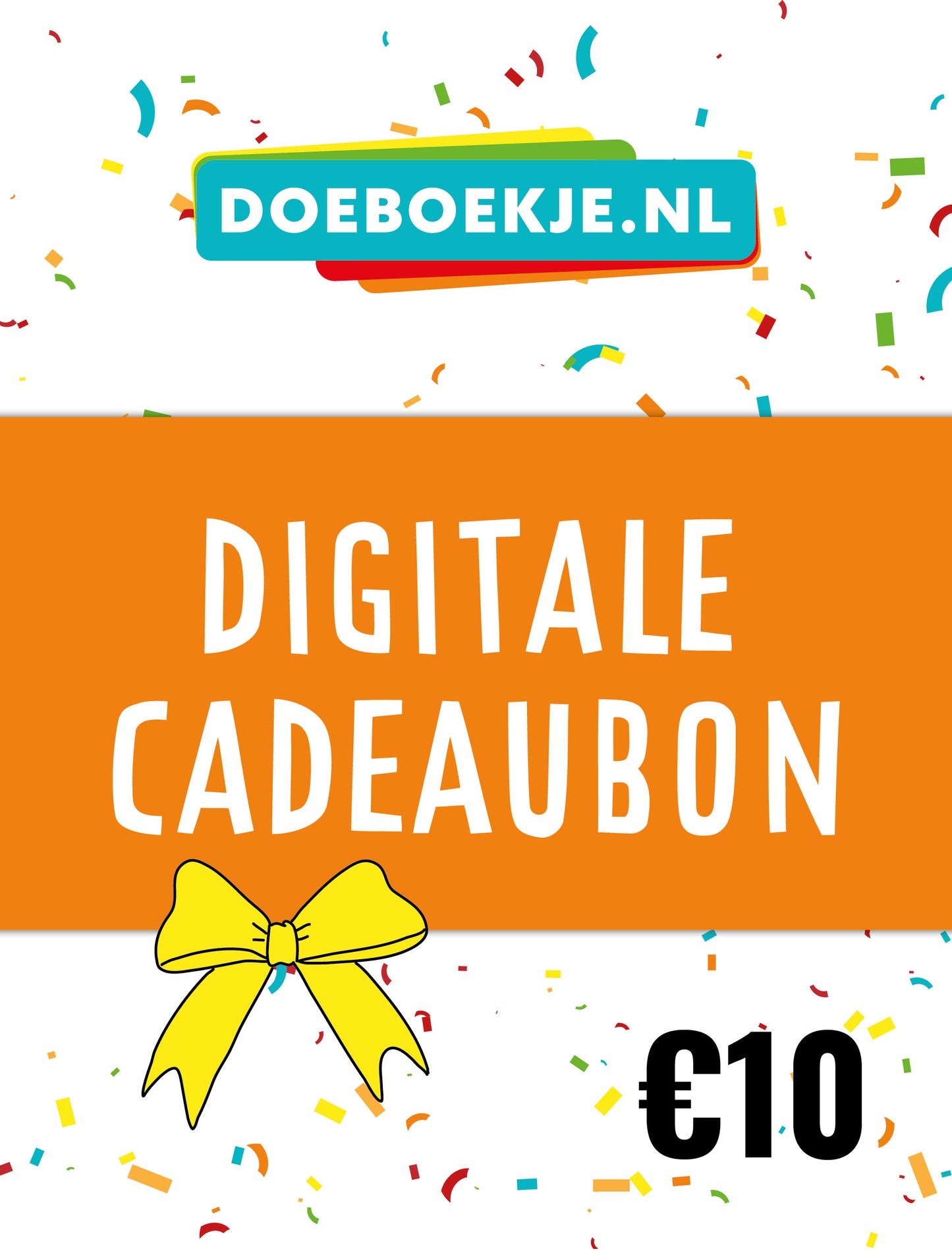 Digitale cadeaubon