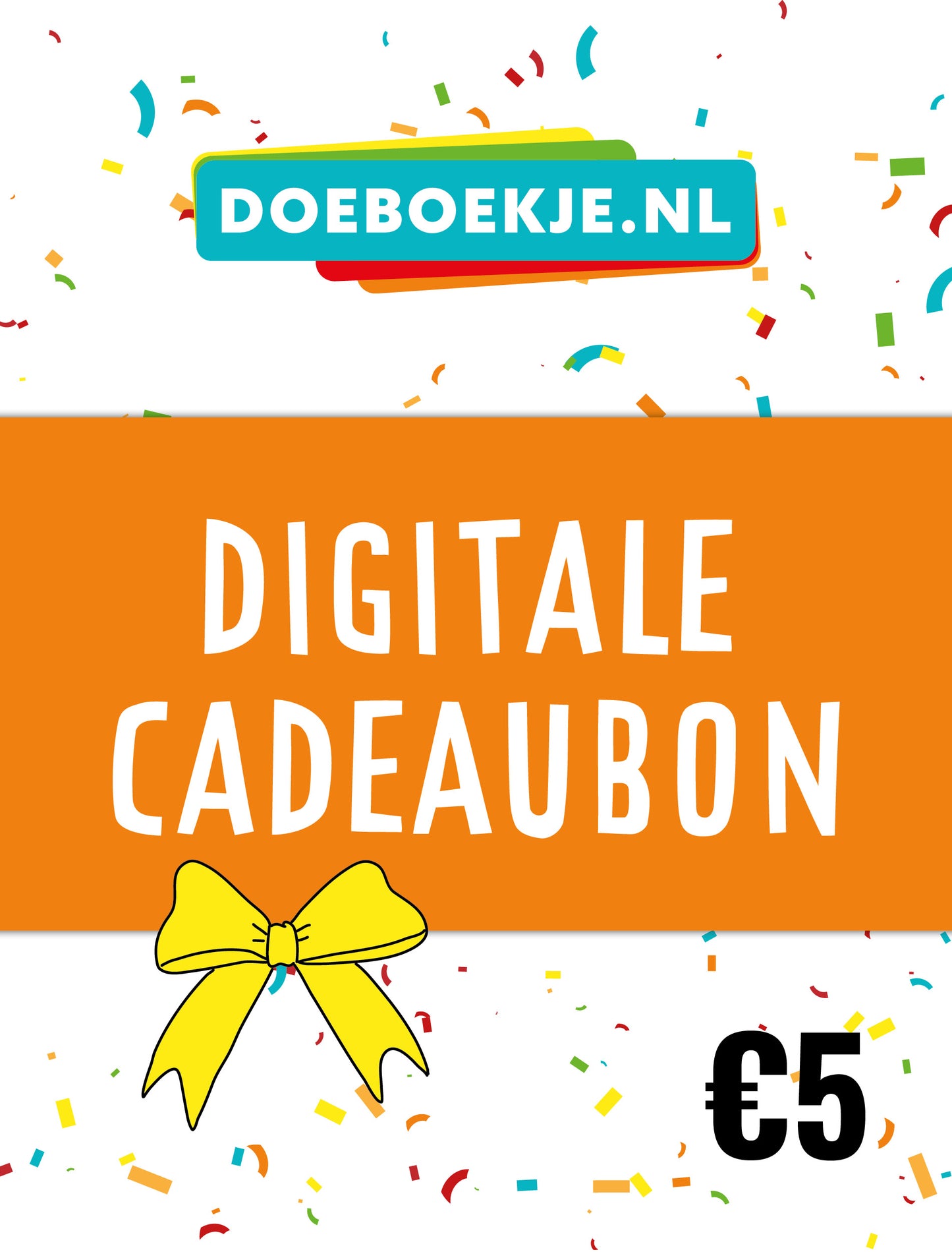 Digitale cadeaubon