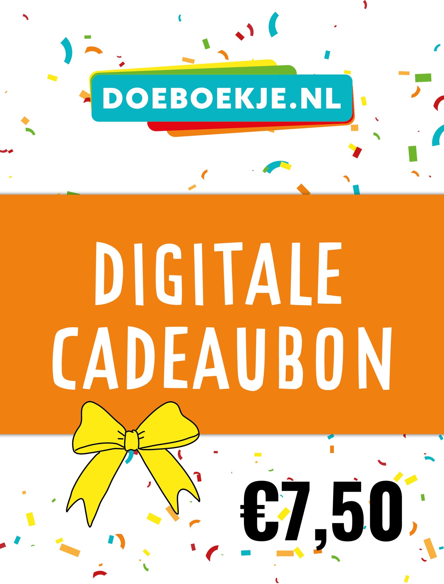Digitale cadeaubon
