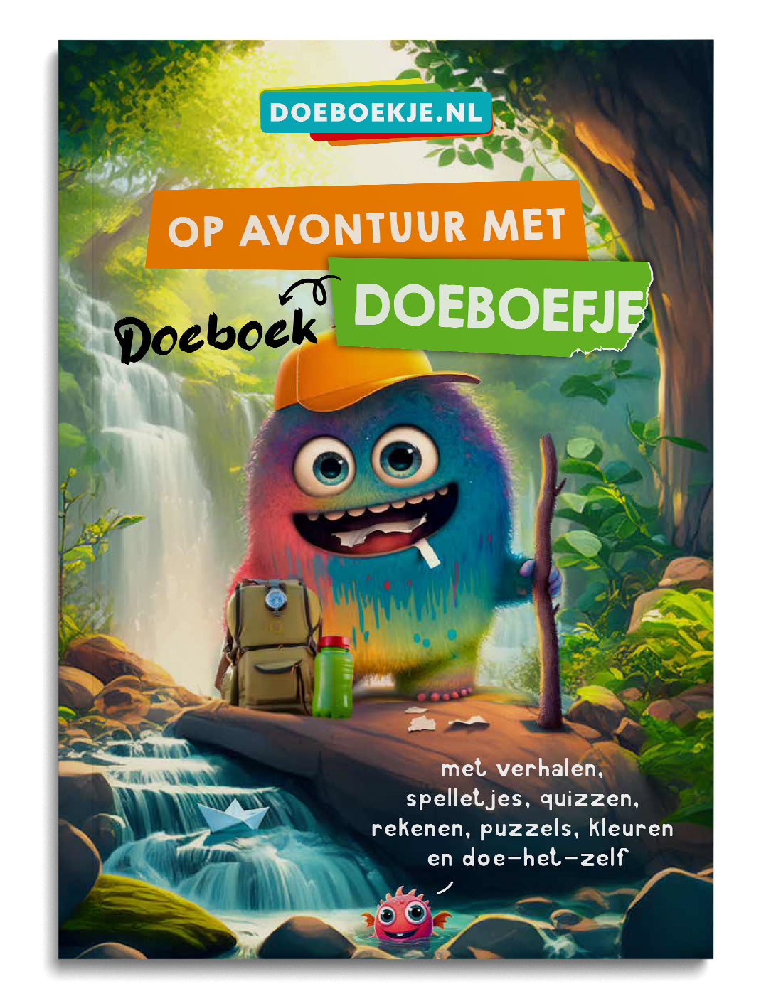 VOORVERKOOP Op avontuur met Doeboefje (A4-formaat) - voor kids 7-12 jaar - vakantieboek