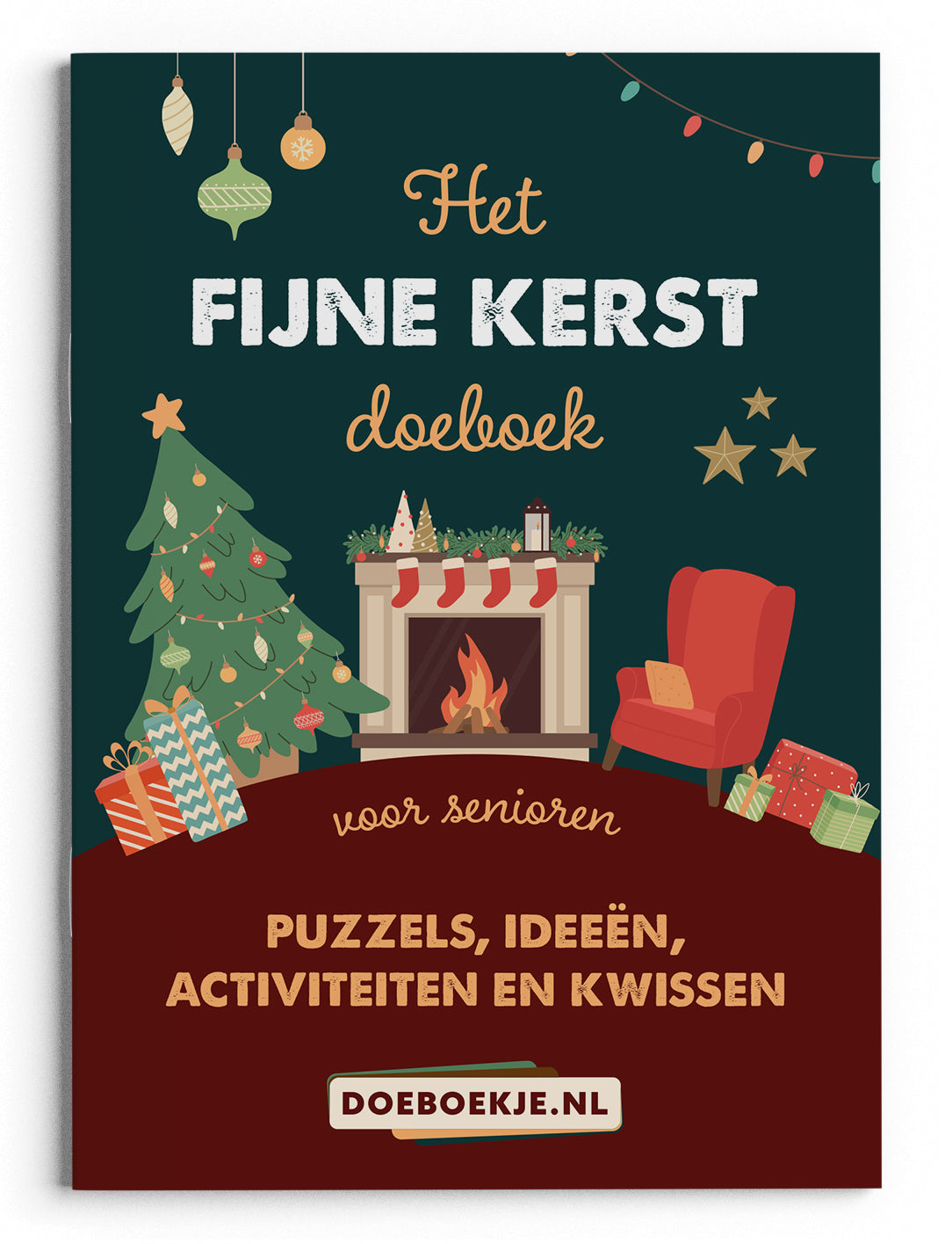 Fijne Kerst Doeboek | voor senioren