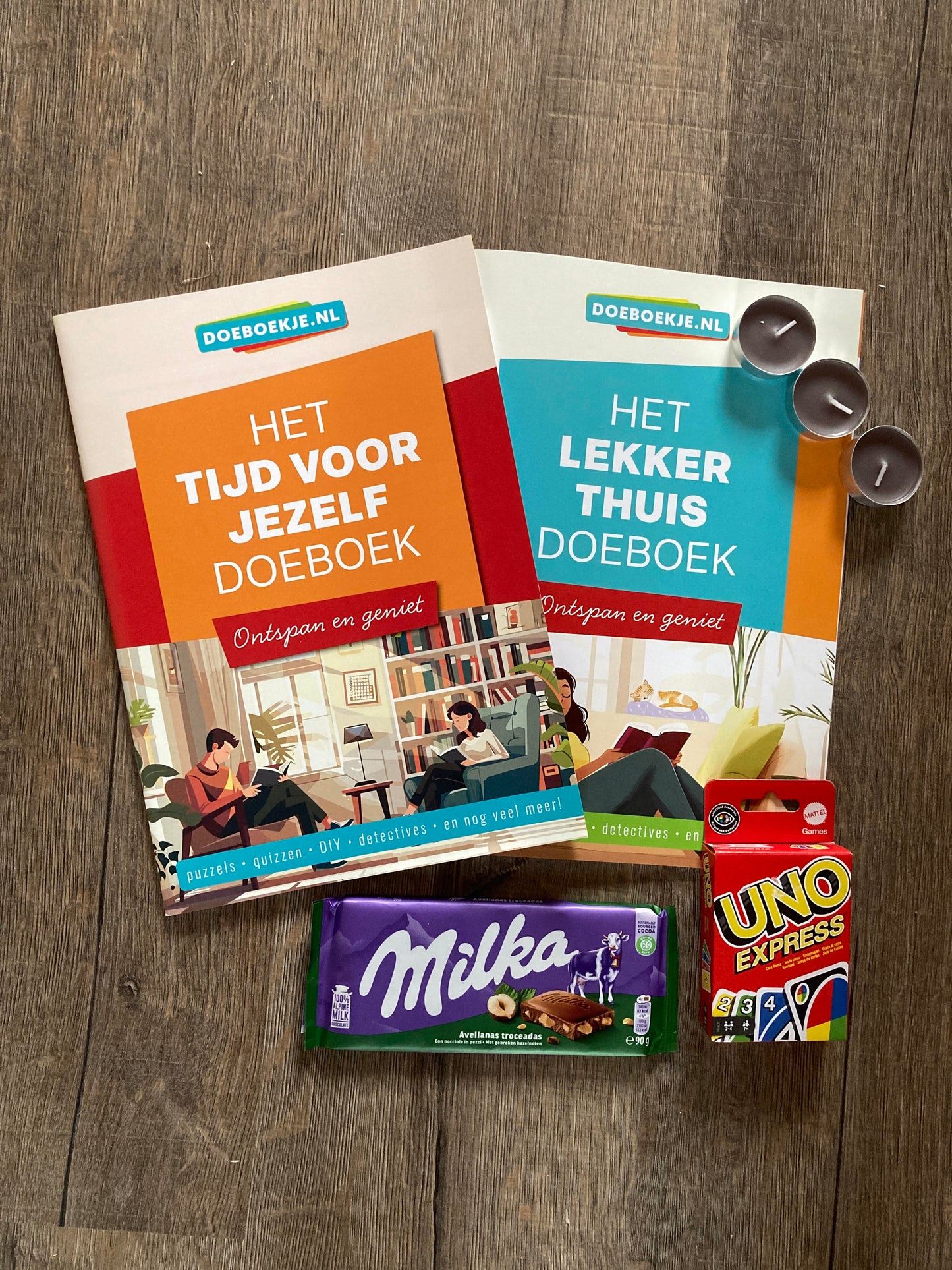 Gewoon gezellig cadeaupakket 8a | voor volwassene