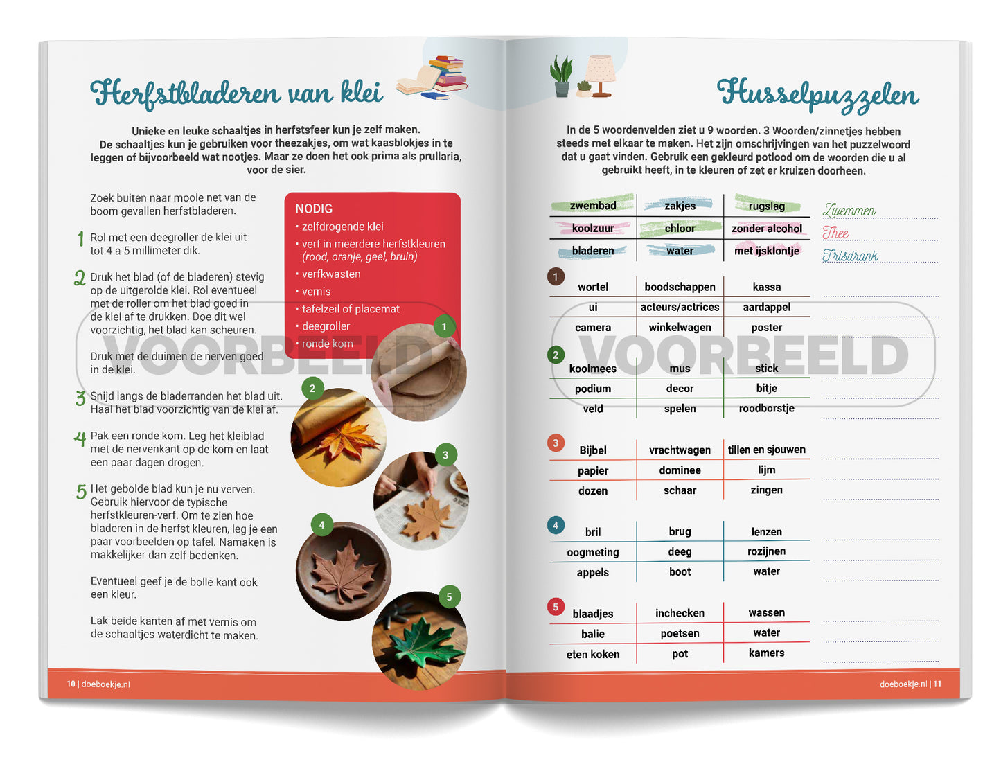 VOORVERKOOP Het Gezellige Doeboek | voor volwassenen en senioren