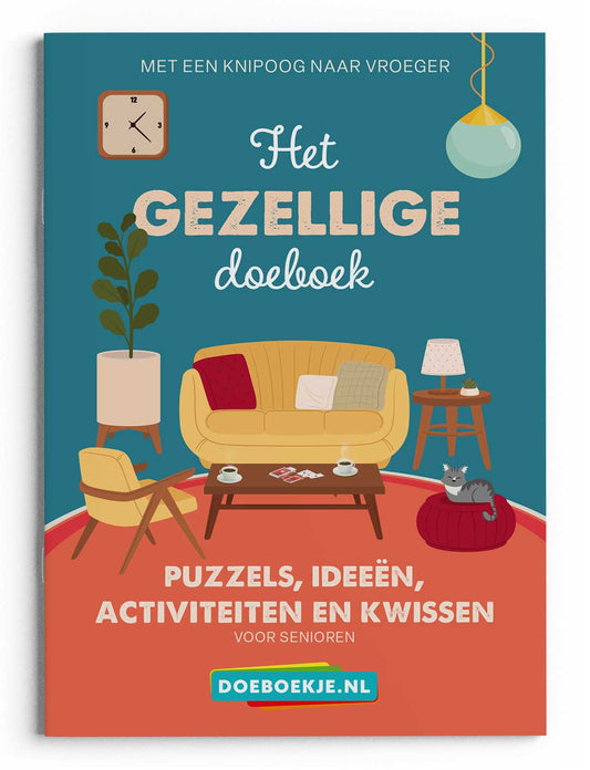 Het Gezellige Doeboek | voor volwassenen en senioren