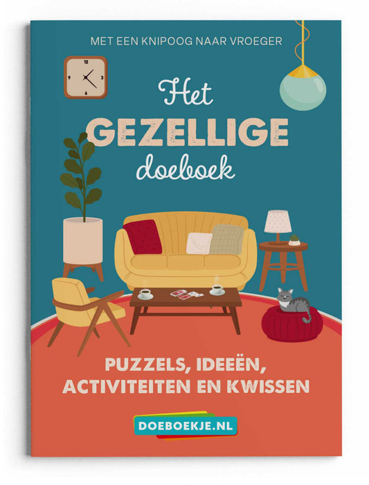 Het Gezellige Doeboek | voor volwassenen en senioren