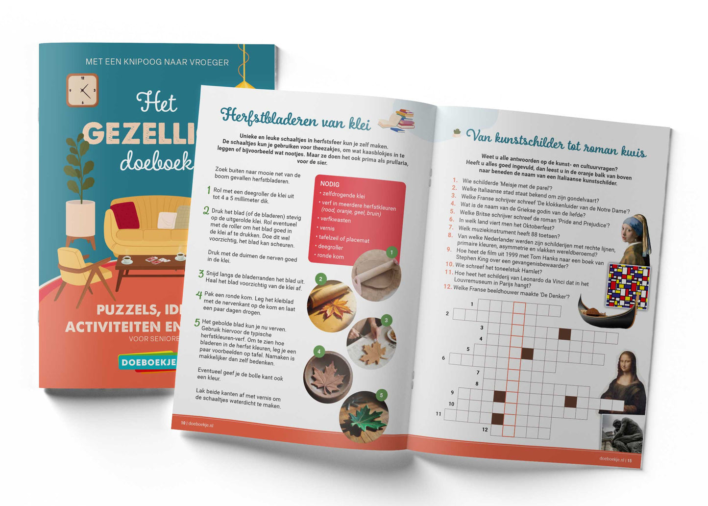 VOORVERKOOP Het Gezellige Doeboek | voor volwassenen en senioren