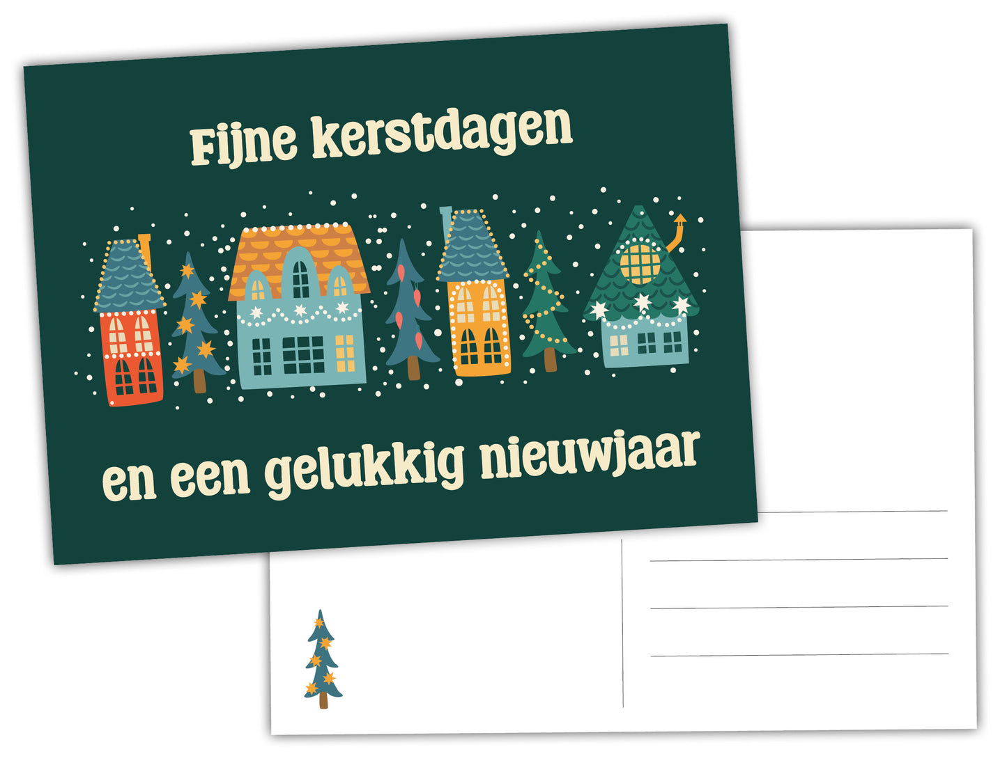 Ansichtkaarten Kerst | per stuk