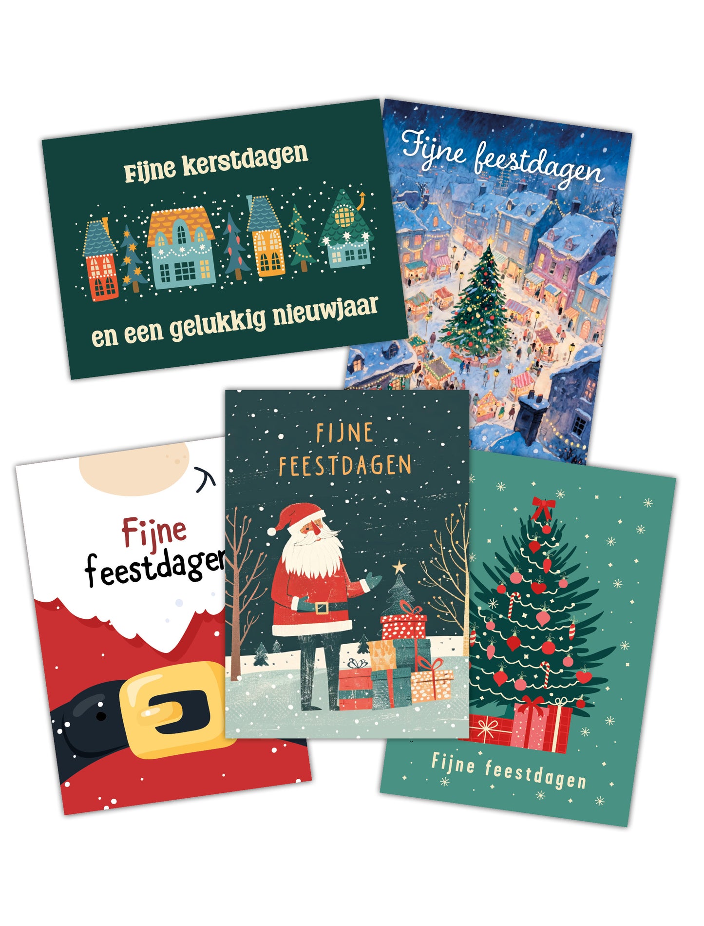 Ansichtkaarten Kerst | per stuk