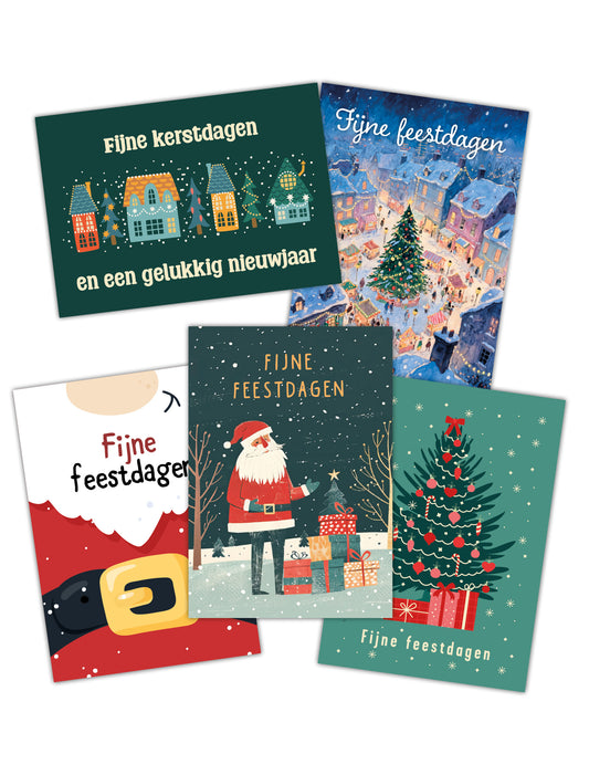 Ansichtkaarten Kerst | per stuk