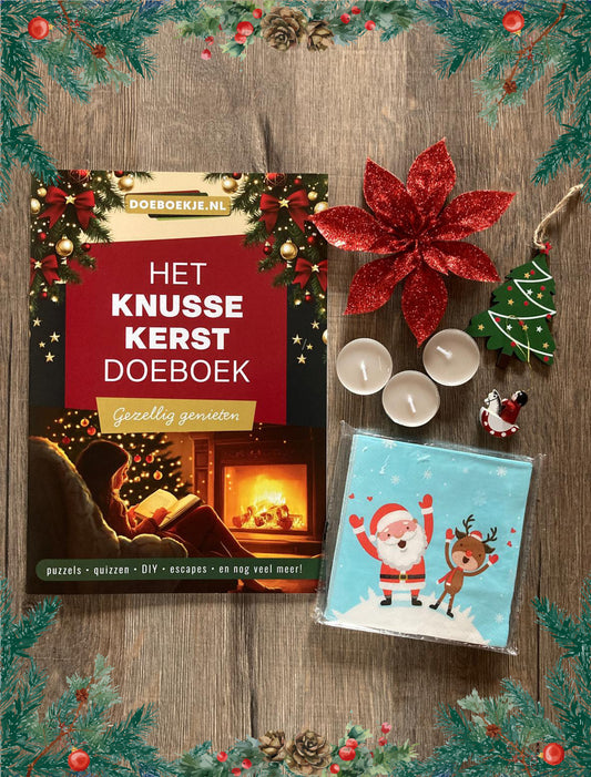 Gezellige Kerst cadeaupakket 3 | voor volwassenen