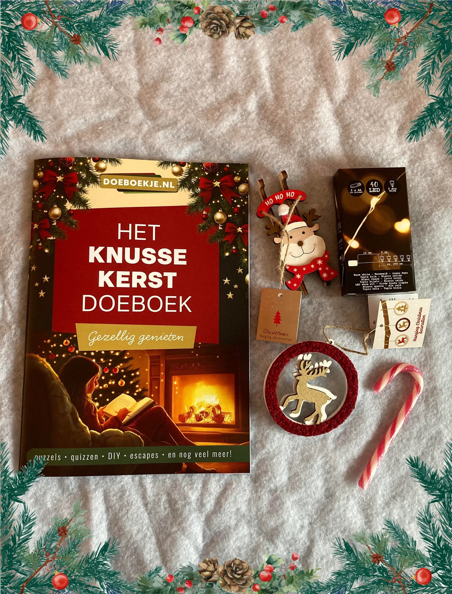 Knusse Kerst cadeaupakket 1 | voor volwassenen