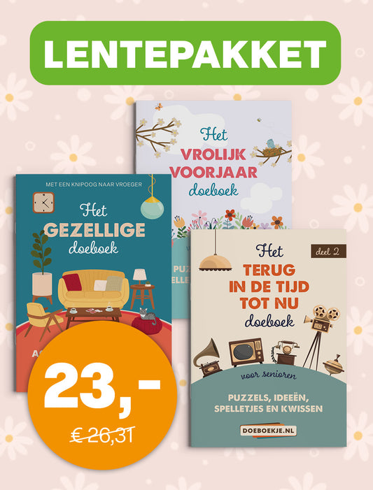 Lentepakket voor senioren | voordeeltrio