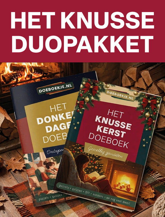 AANBIEDING | Het Knusse Duopakket | voor volwassenen