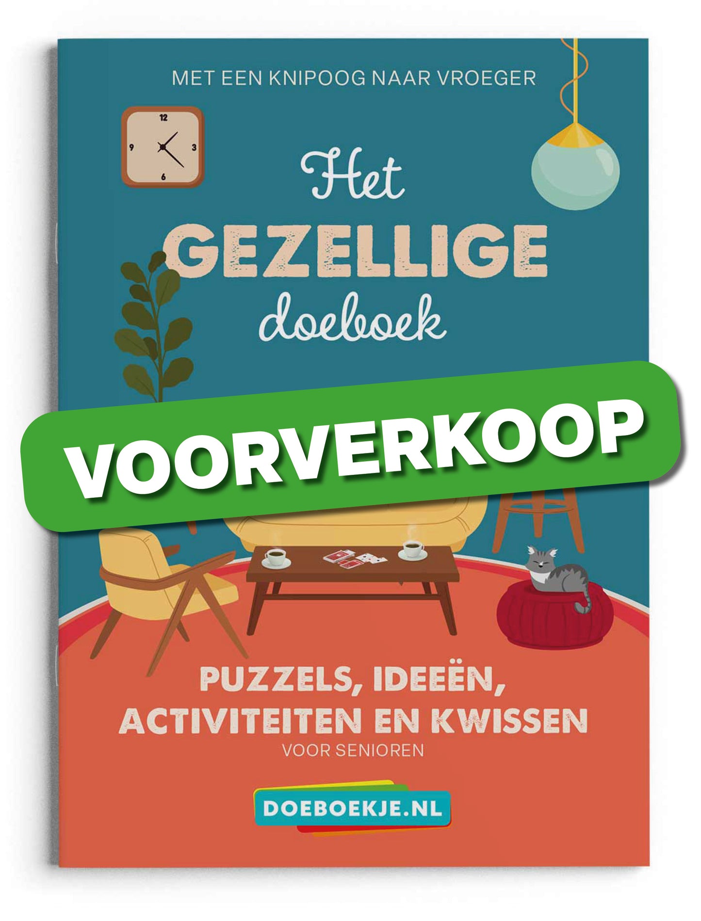 VOORVERKOOP Het Gezellige Doeboek | voor volwassenen en senioren