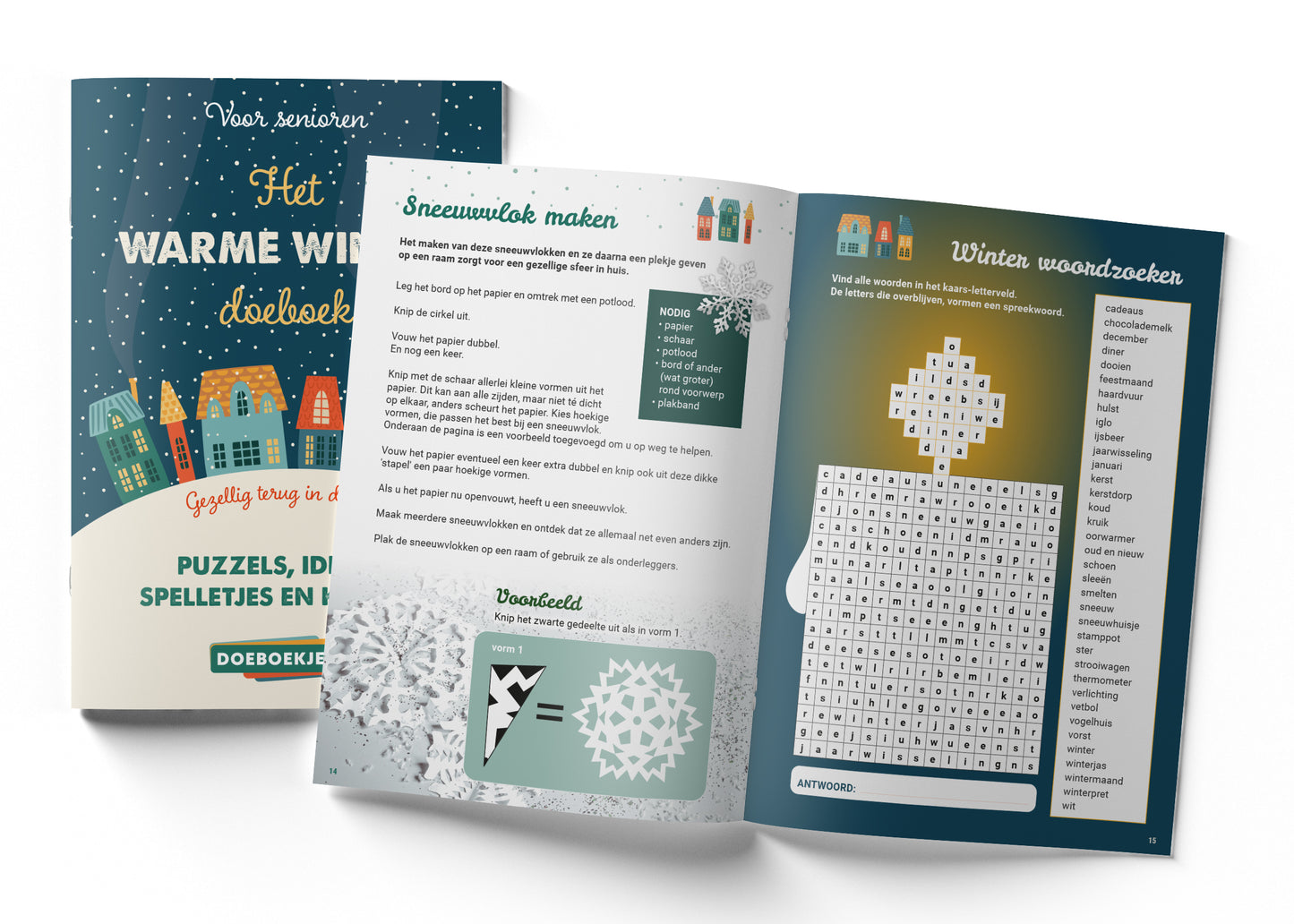 Warme Winter Doeboek | voor senioren