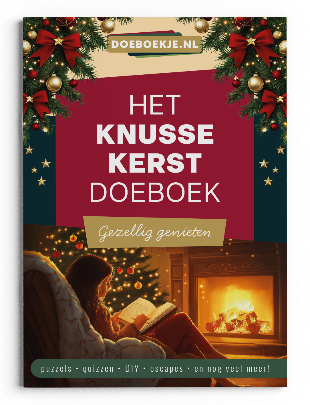 Knusse Kerst Doeboek | voor volwassenen