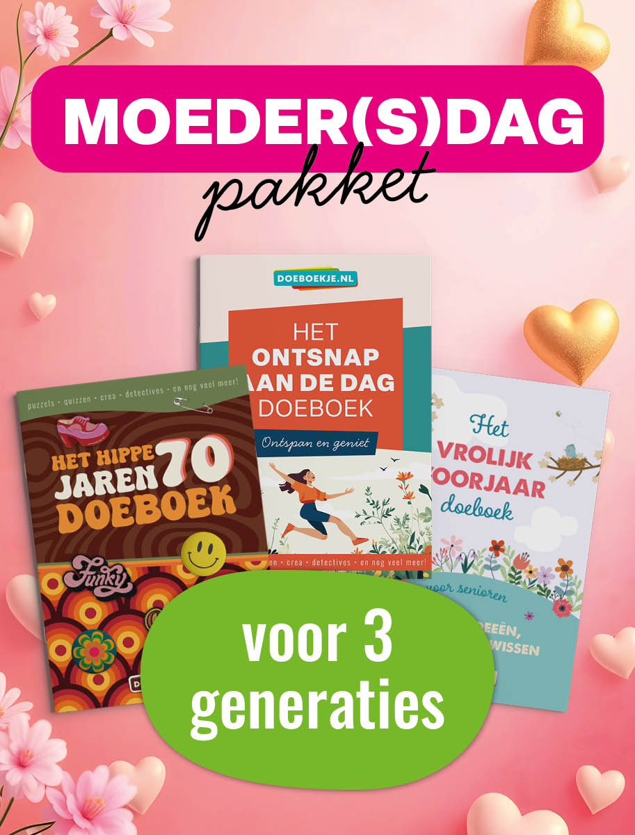 AANBIEDING | Moederdag(s)pakket voor 3 generaties moeders | voordeeltrio