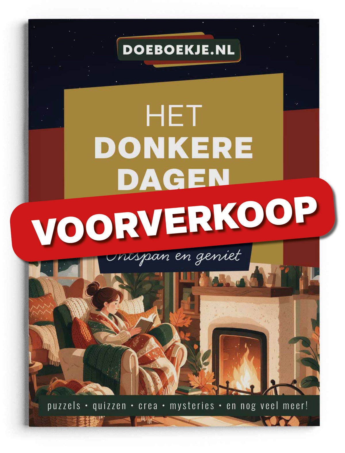Het Donkere Dagen Doeboek | voor volwassenen